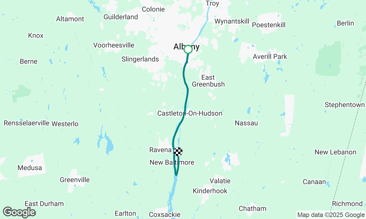 RCYC & Albany Cruise - Day 6 - AYC to Schodack Cr.