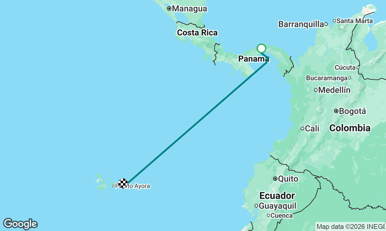 Voyage map