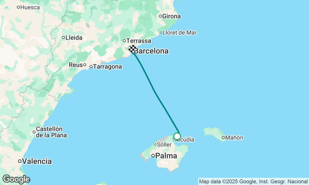 Mallorca to Barcelona 