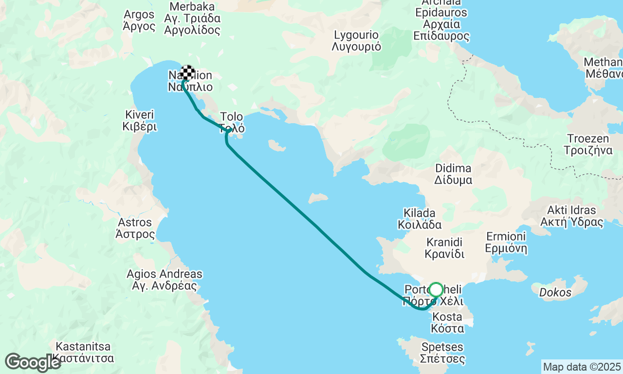 Porto Cheli - Nafplion