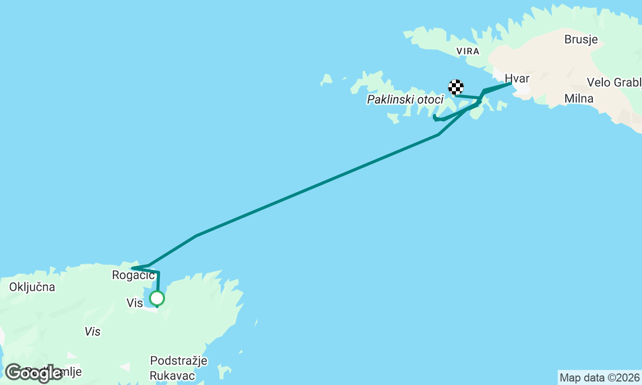 Voyage map