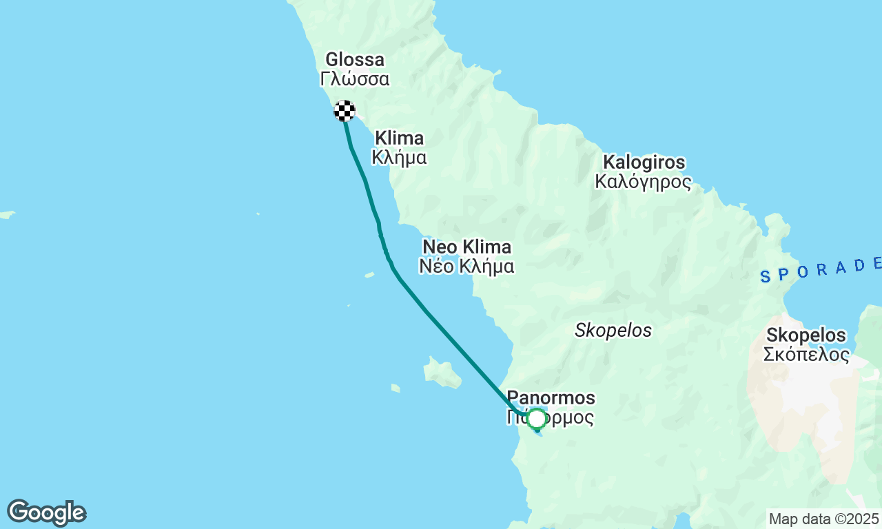 Voyage map