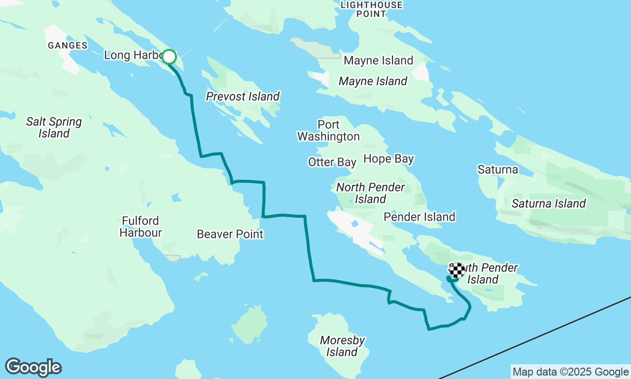 Scott Point to Bedwell Harbour