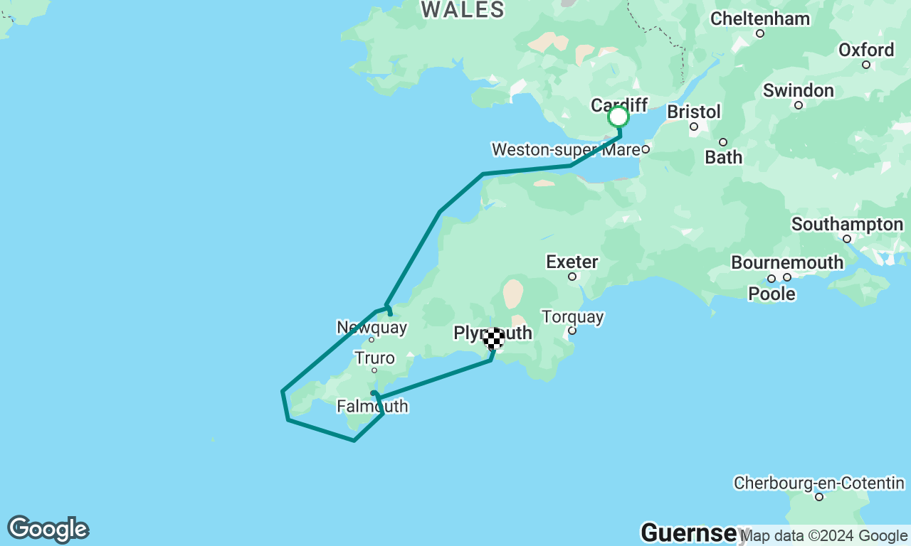 Penarth to Plymouth