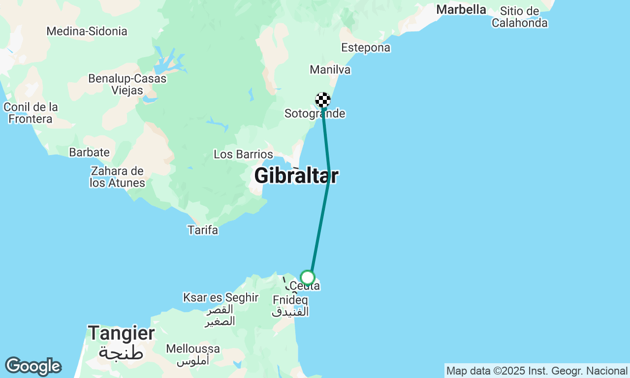 Ceuta to Sotogrande 