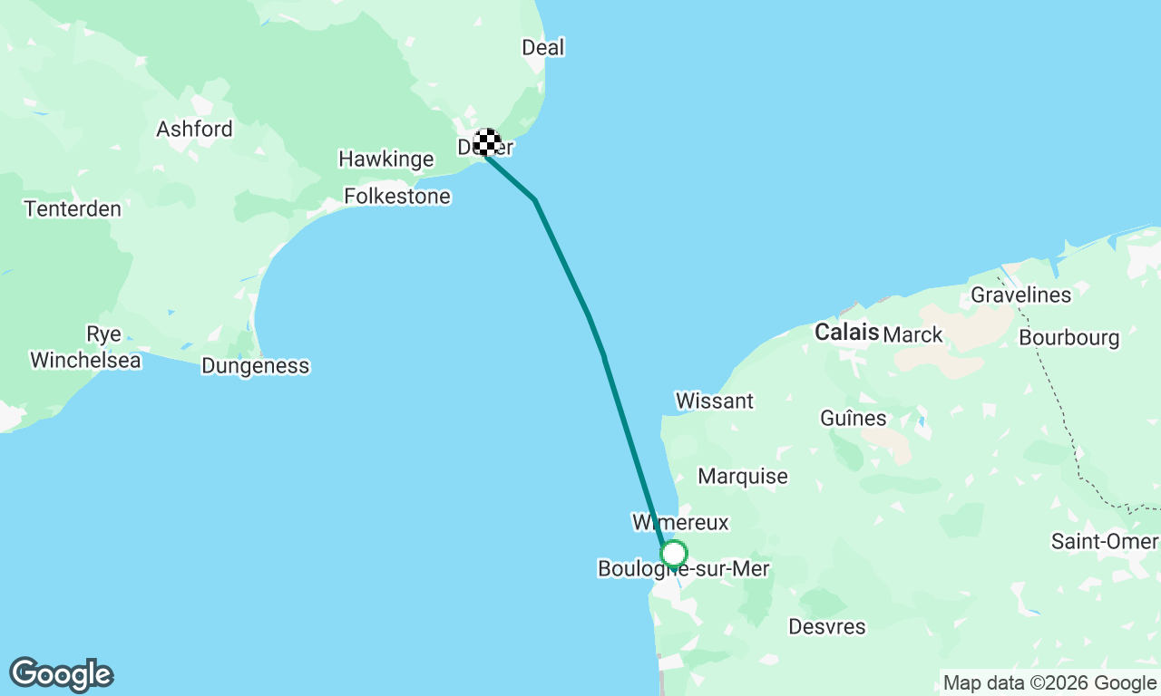 Voyage map