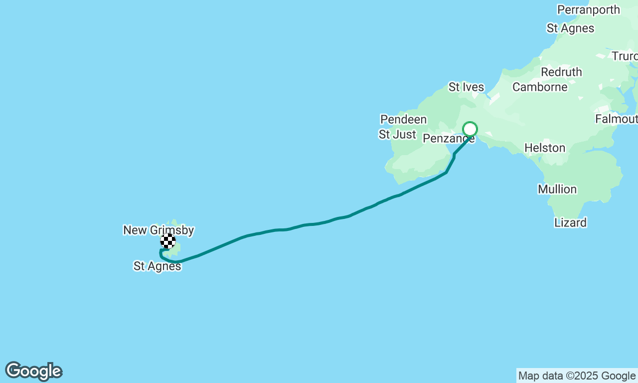 Race to Scilly against the forecasts 