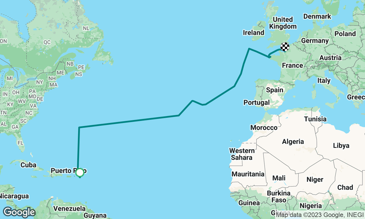 Atlantic crossing east 2021