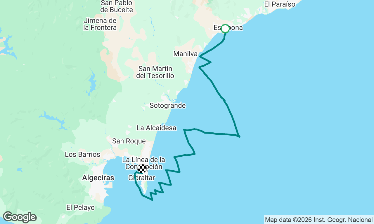 Estepona to Gibraltar