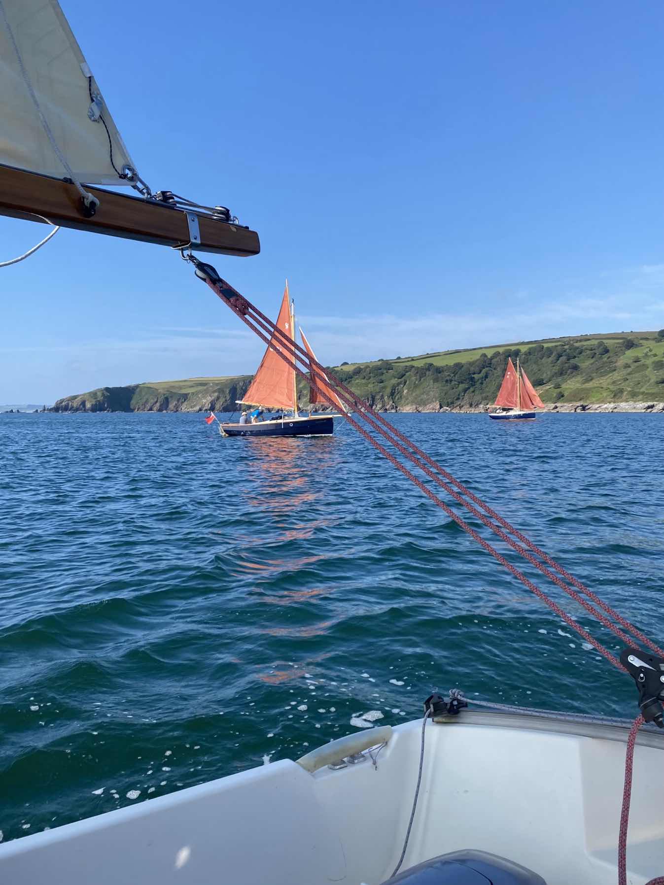 Day 1 RDYC gaffer race. Start 10:34 Finish 12:40_BE4F151B-9E68-448E-A911-6C3FE042704A