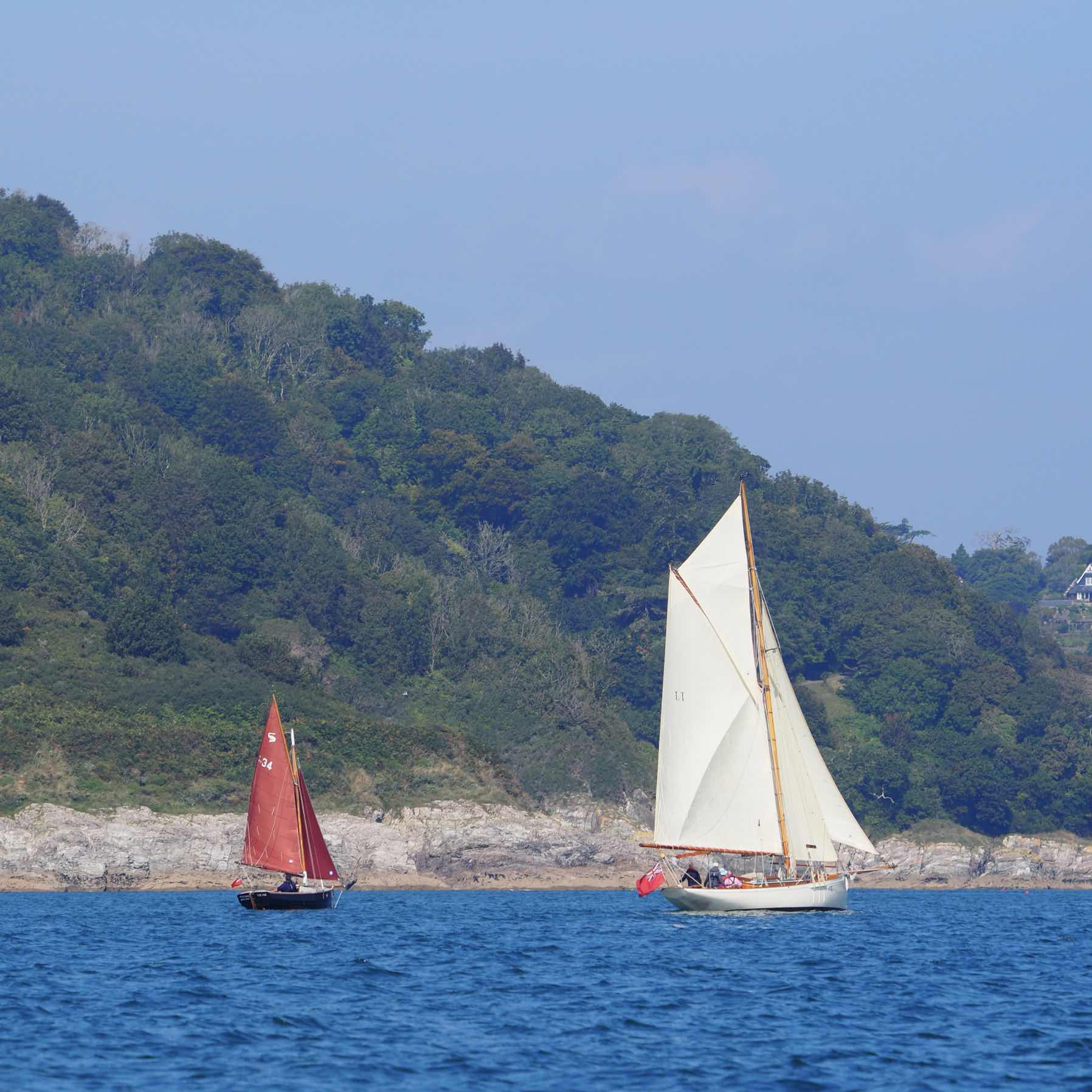 Day 1 RDYC gaffer race. Start 10:34 Finish 12:40_1C402871-9479-466C-B80D-E7657FA65755