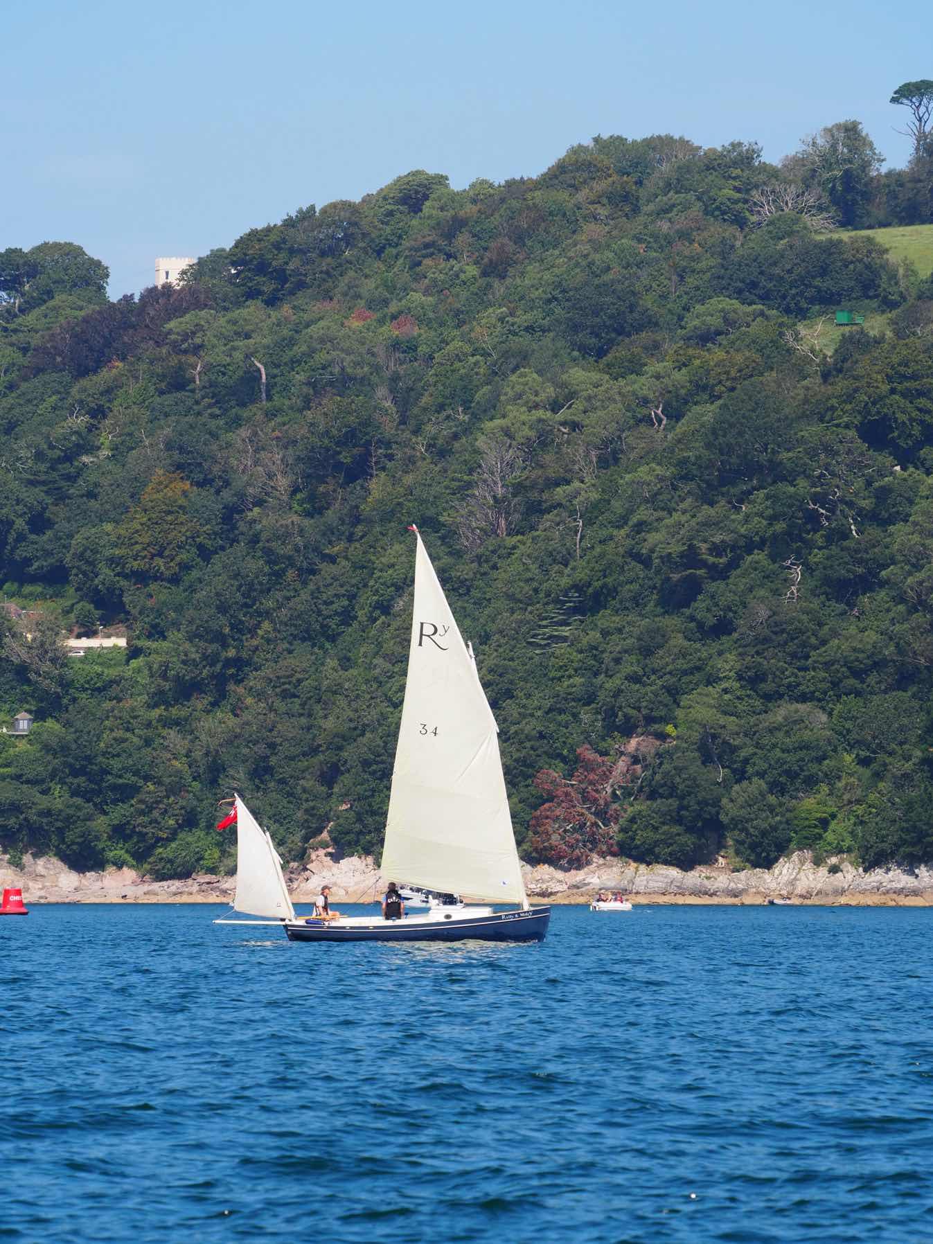 Day 1 RDYC gaffer race. Start 10:34 Finish 12:40_02A2B48F-C939-4BE2-A94C-BE6DA438D8A4