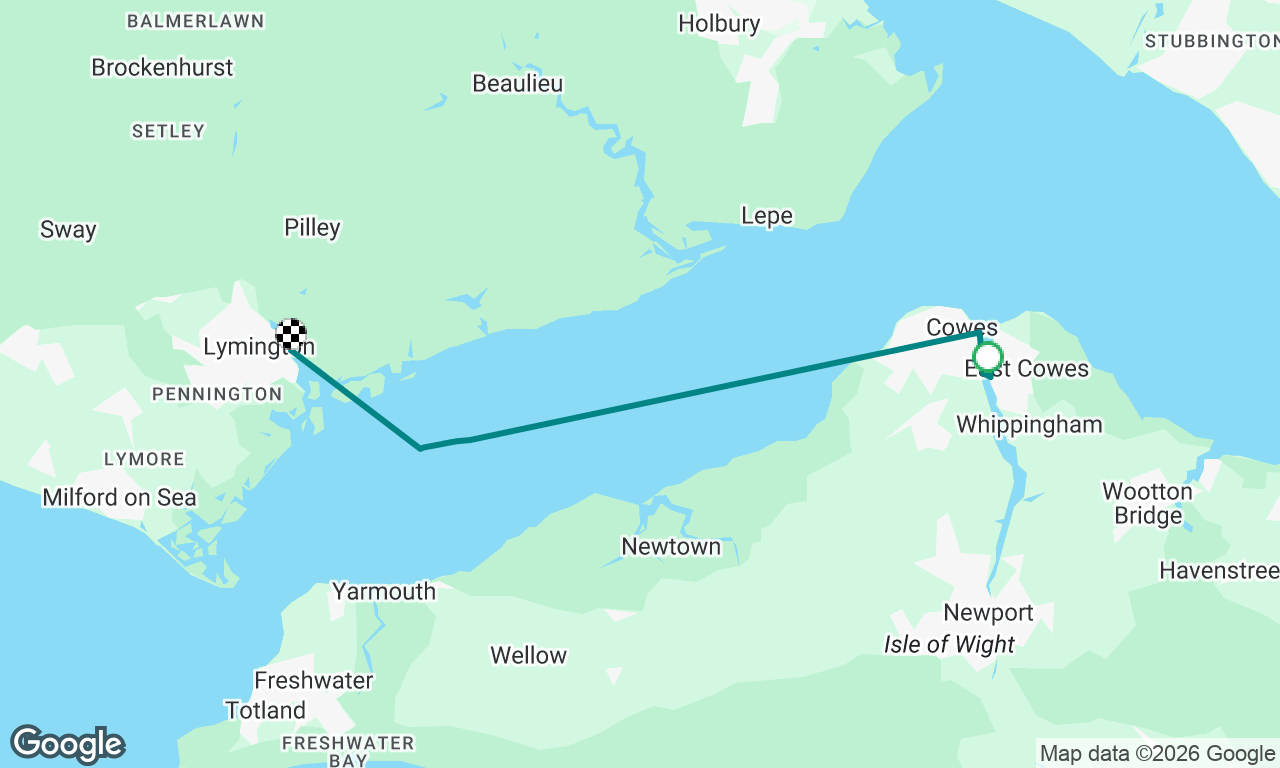 Voyage map