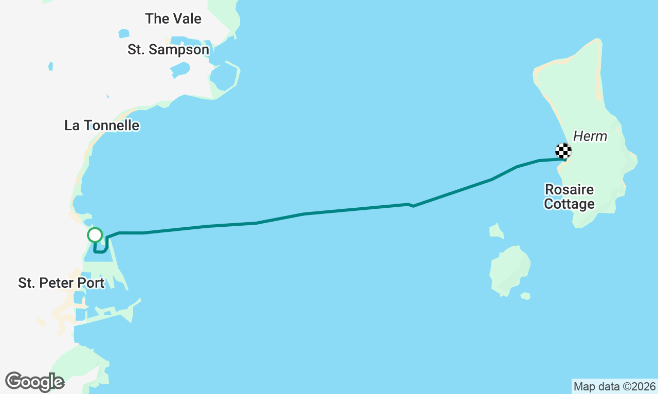 St Peter Port to Herm Harbour