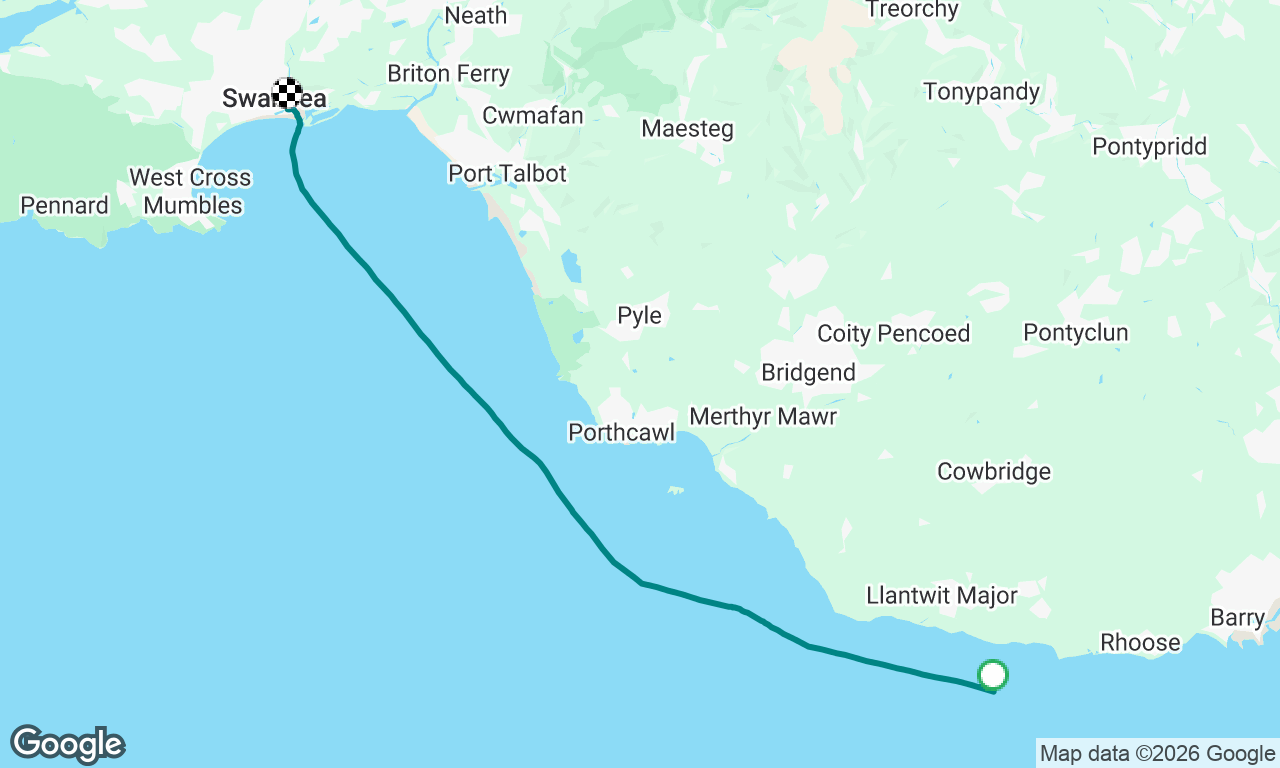 Cardiff to Swansea