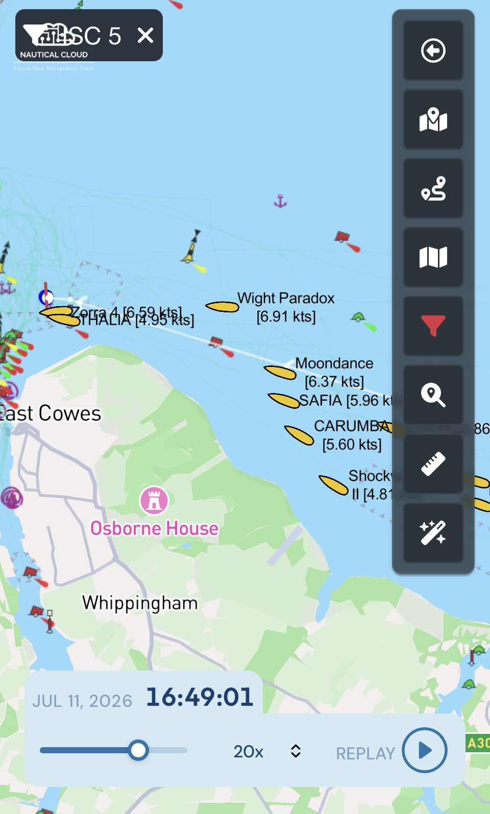 Round the Island from UKSA, Cowes _BE2947E9-B9EE-4990-84FE-F06B94EA1FFF