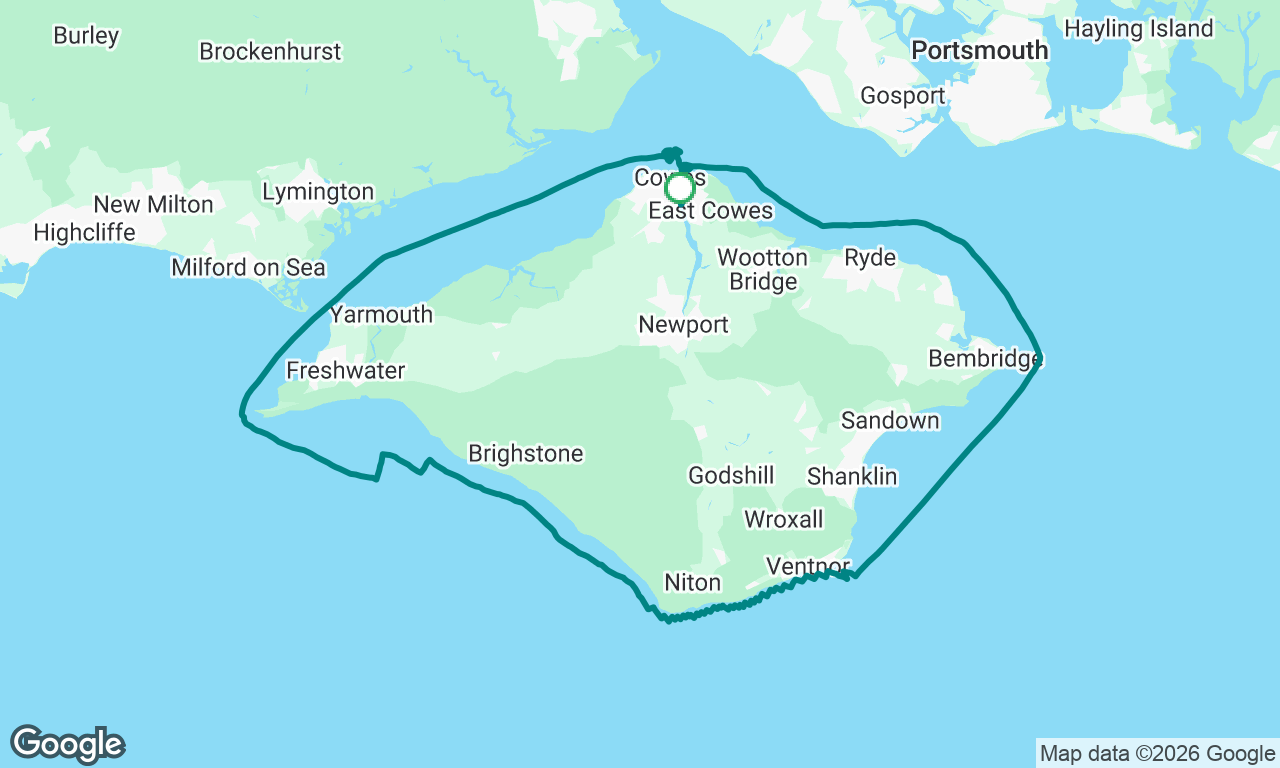 Round the Island from UKSA, Cowes 