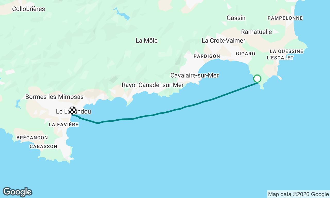 Voyage map