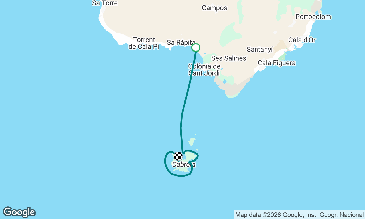 Charter Baleares S1P3 Es Trench - Cabrera, Baleares (Sp)