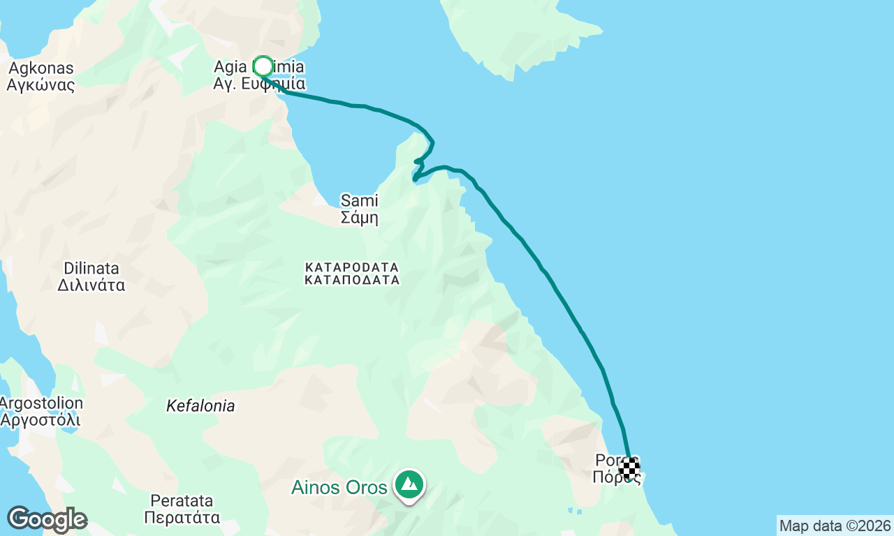 Voyage map