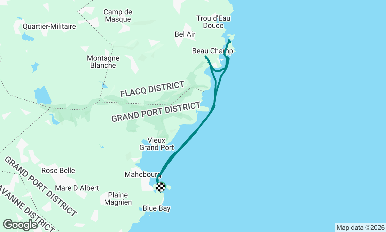 Voyage map