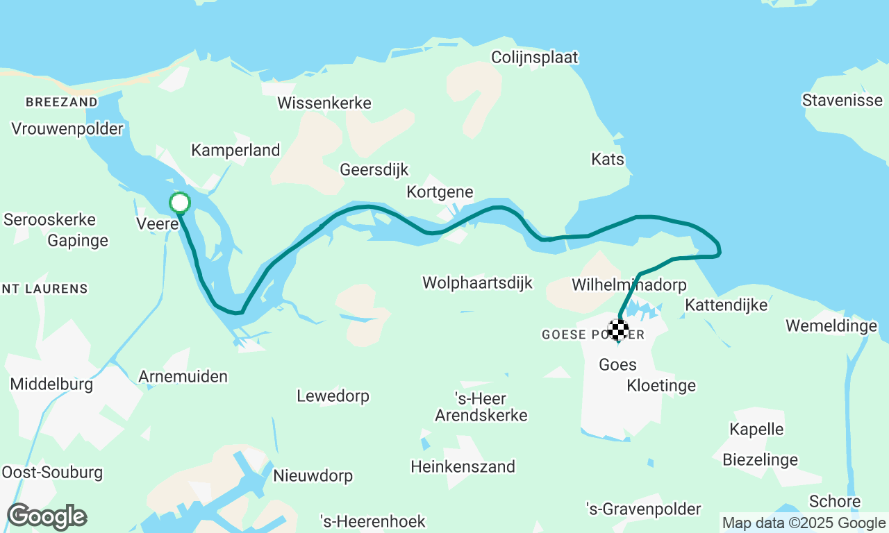 Veere to Goes bridge
