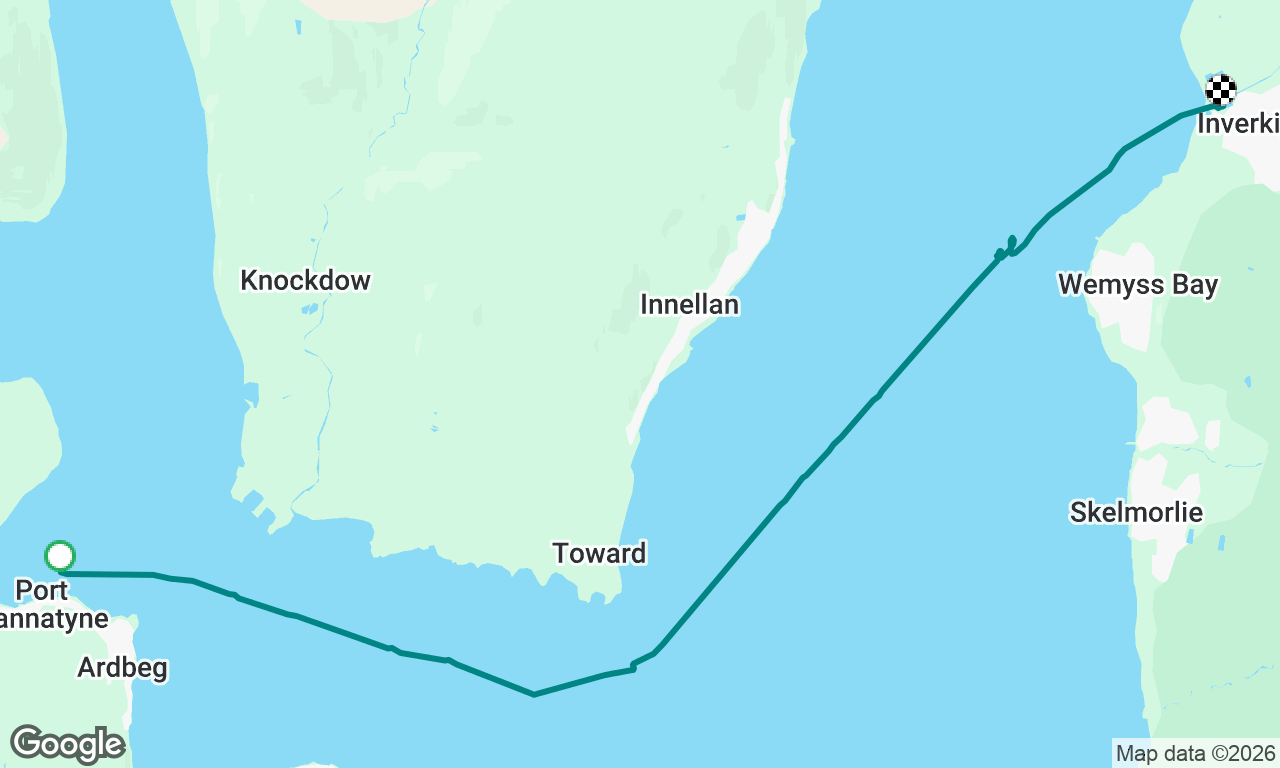 Port Banatyne to Inverkip
