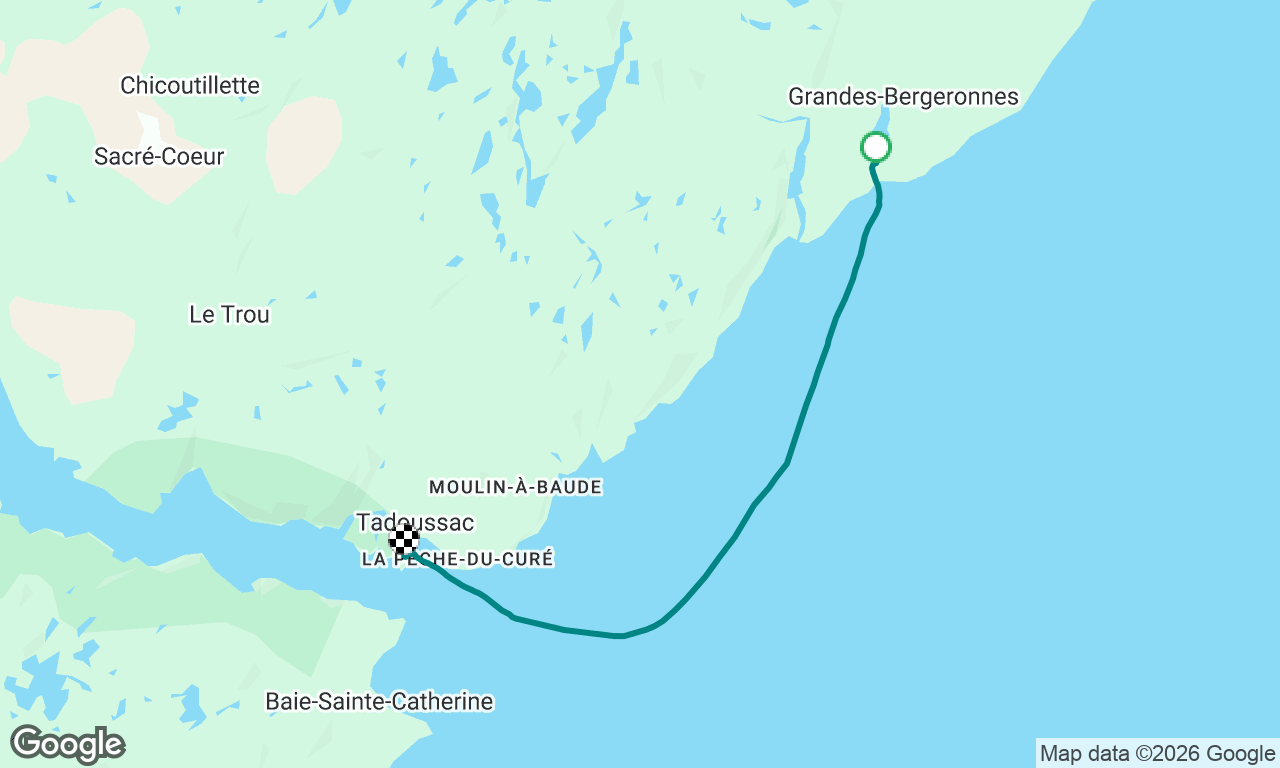 leg 6 !!! Grand Bergeronnes /Tadoussac 