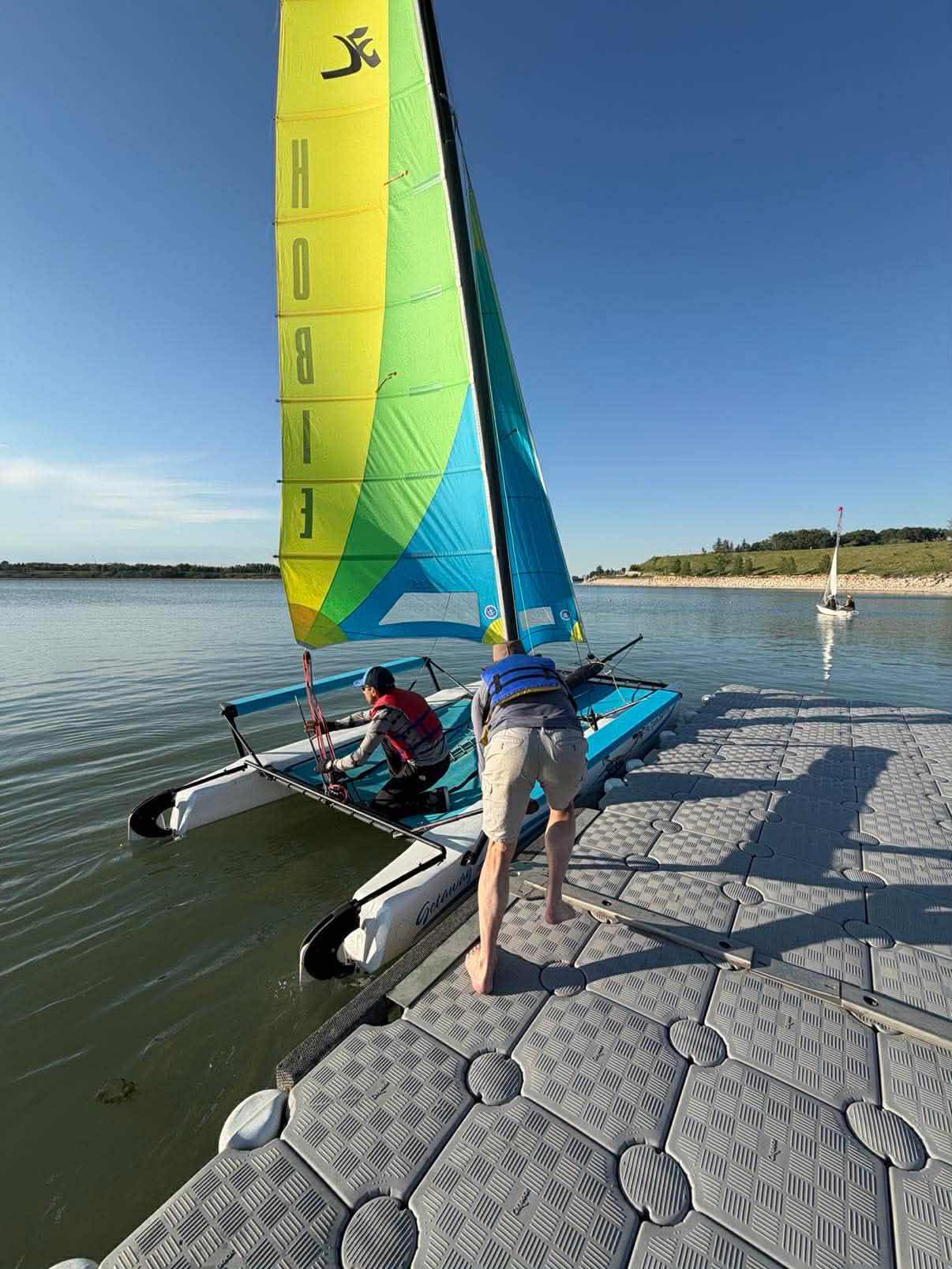 Hobby Cat on Glenmore _26C273A8-54D8-423B-8D30-F3123DBC4470