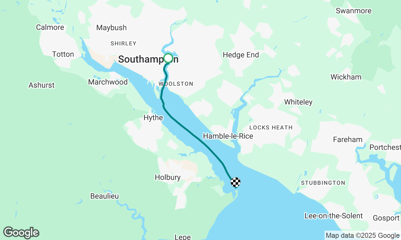 Voyage map