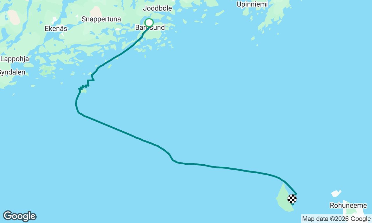 Voyage map