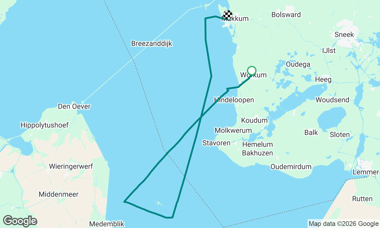 Workum - Makkum: Rondje Kreupel