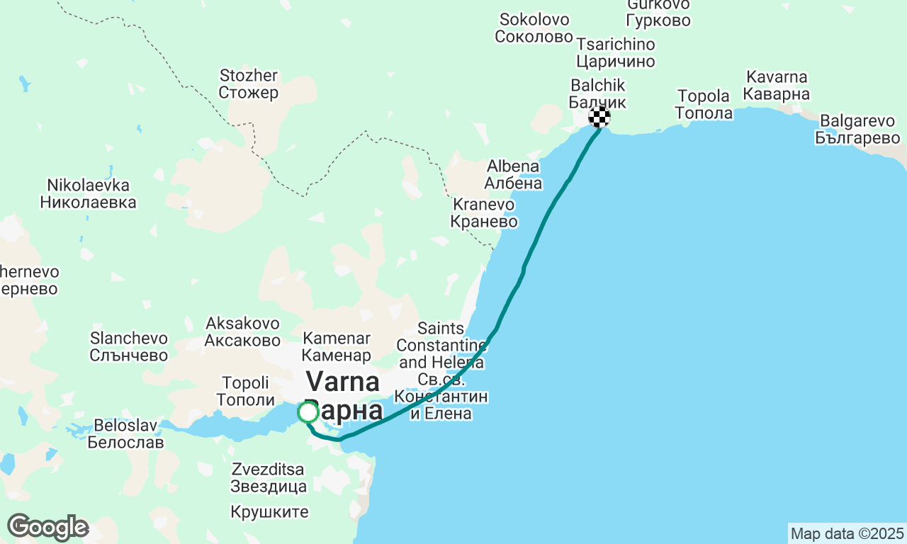 Варна - Балчик