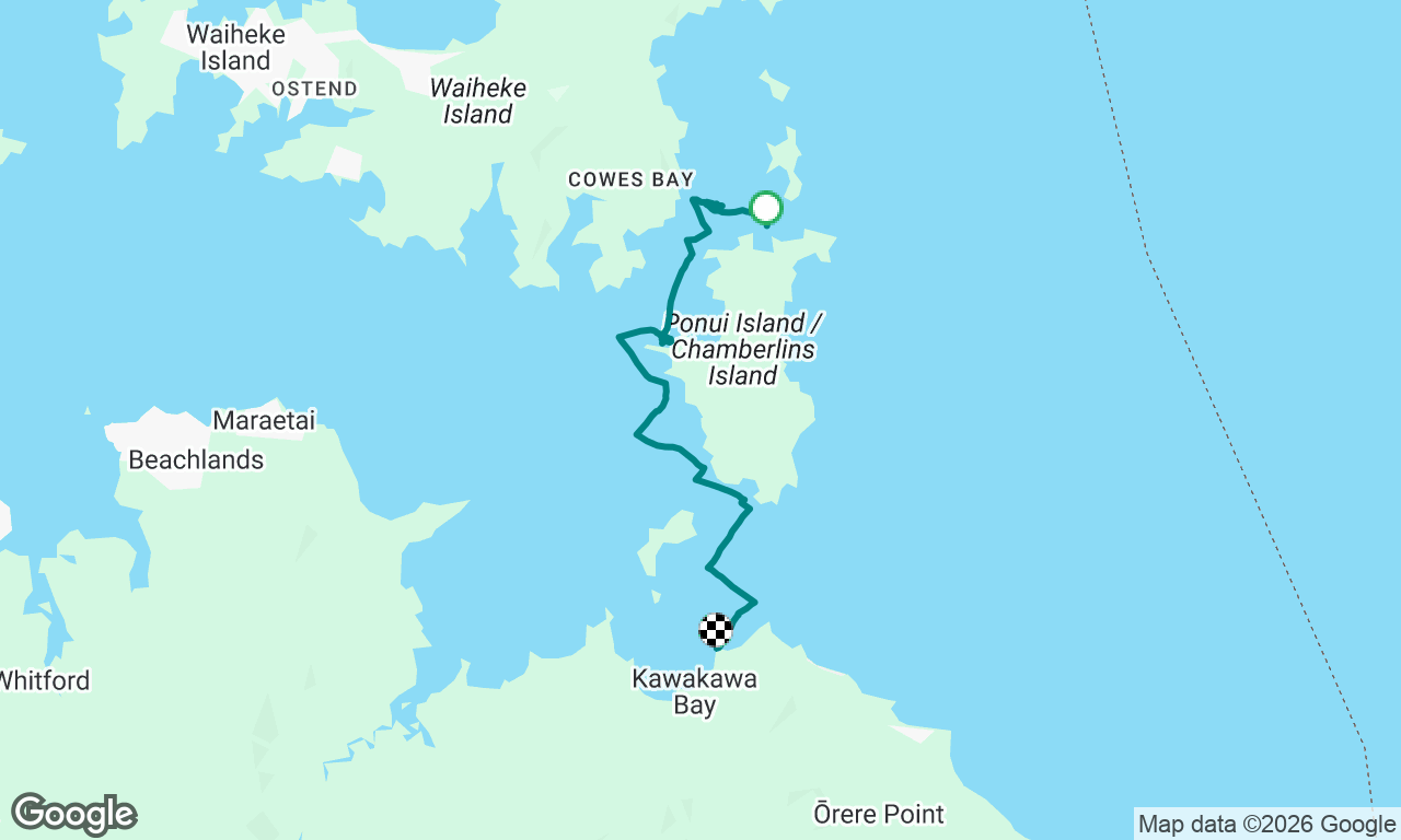 Voyage map
