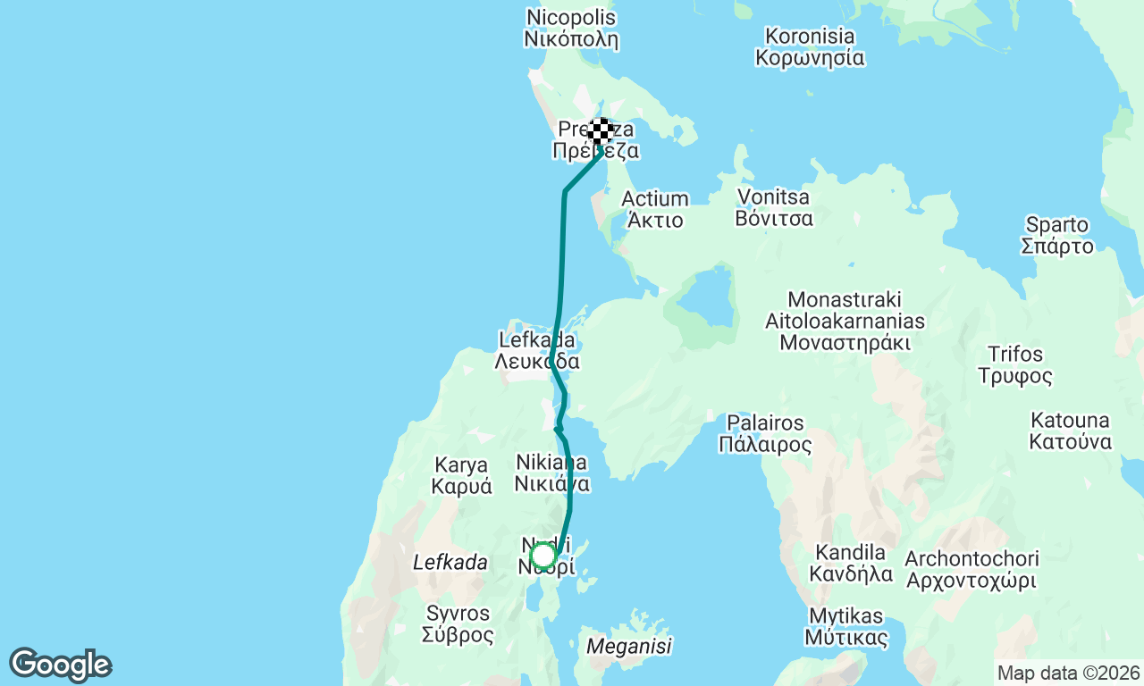 Voyage map
