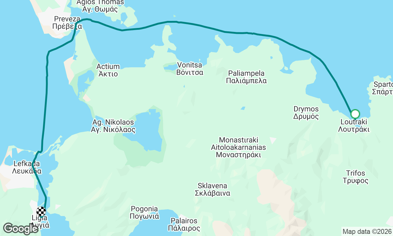 Voyage map