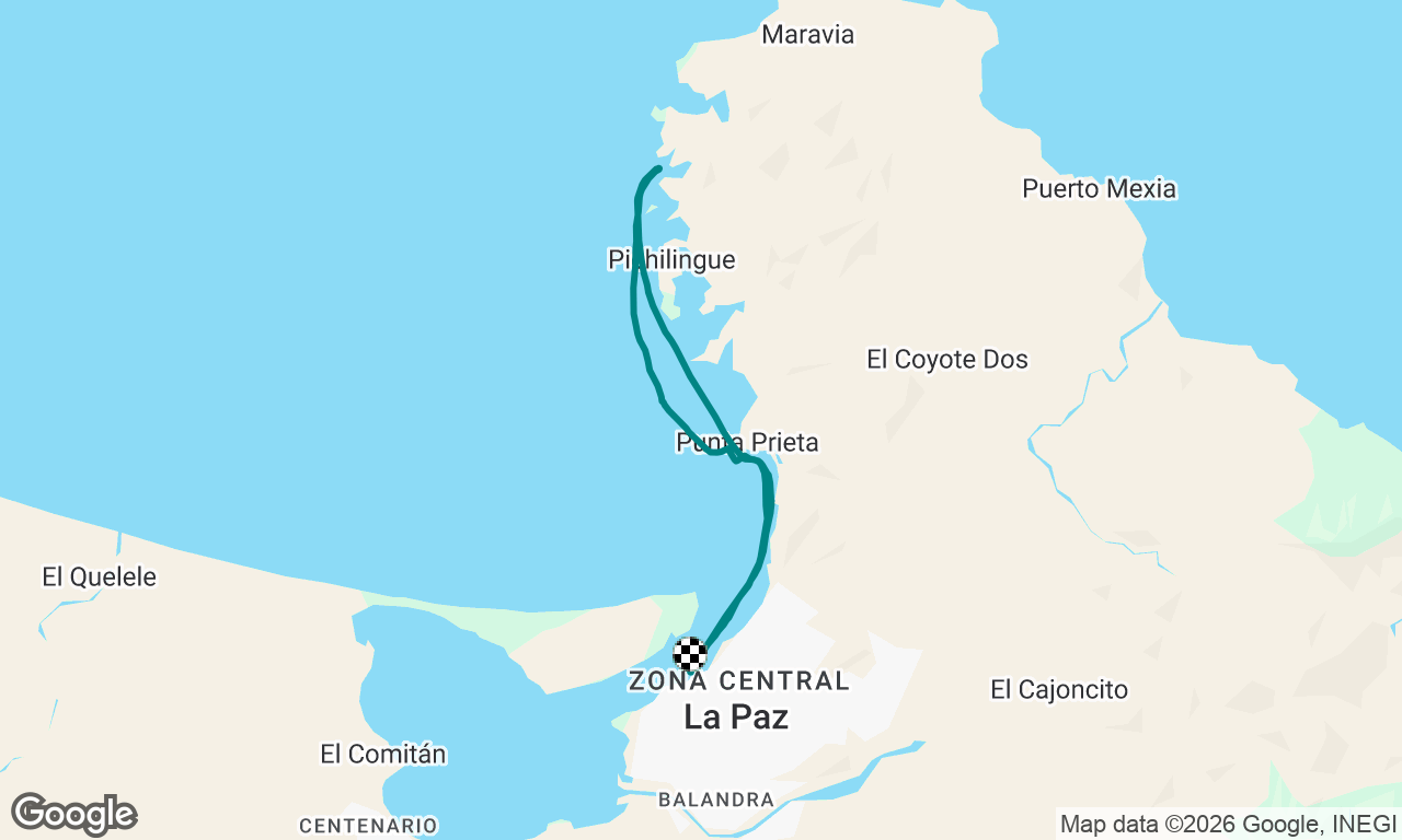 Voyage map