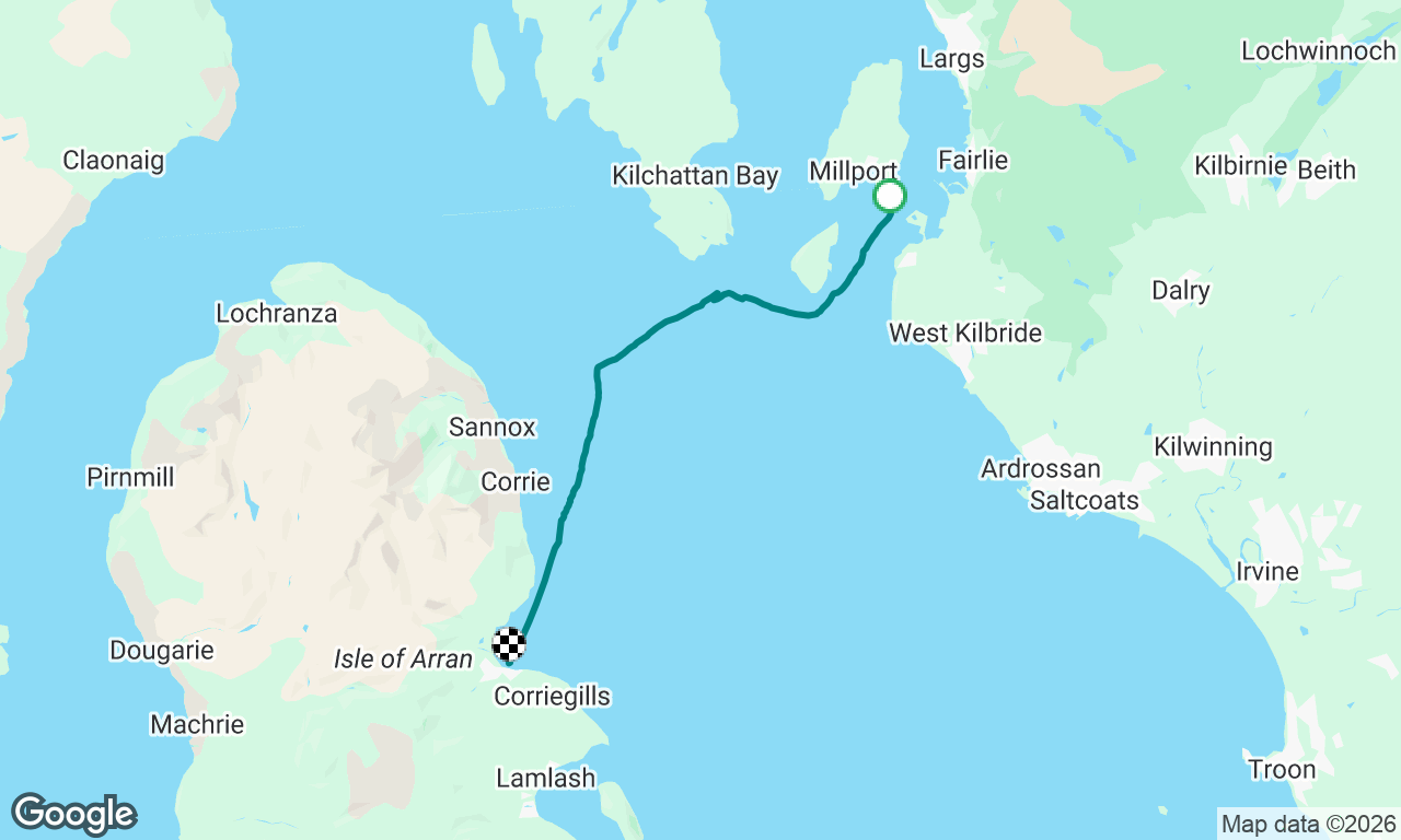 Voyage map