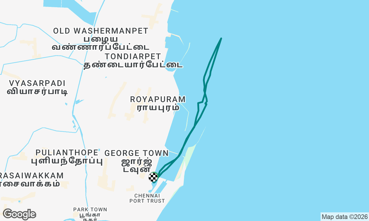Voyage map