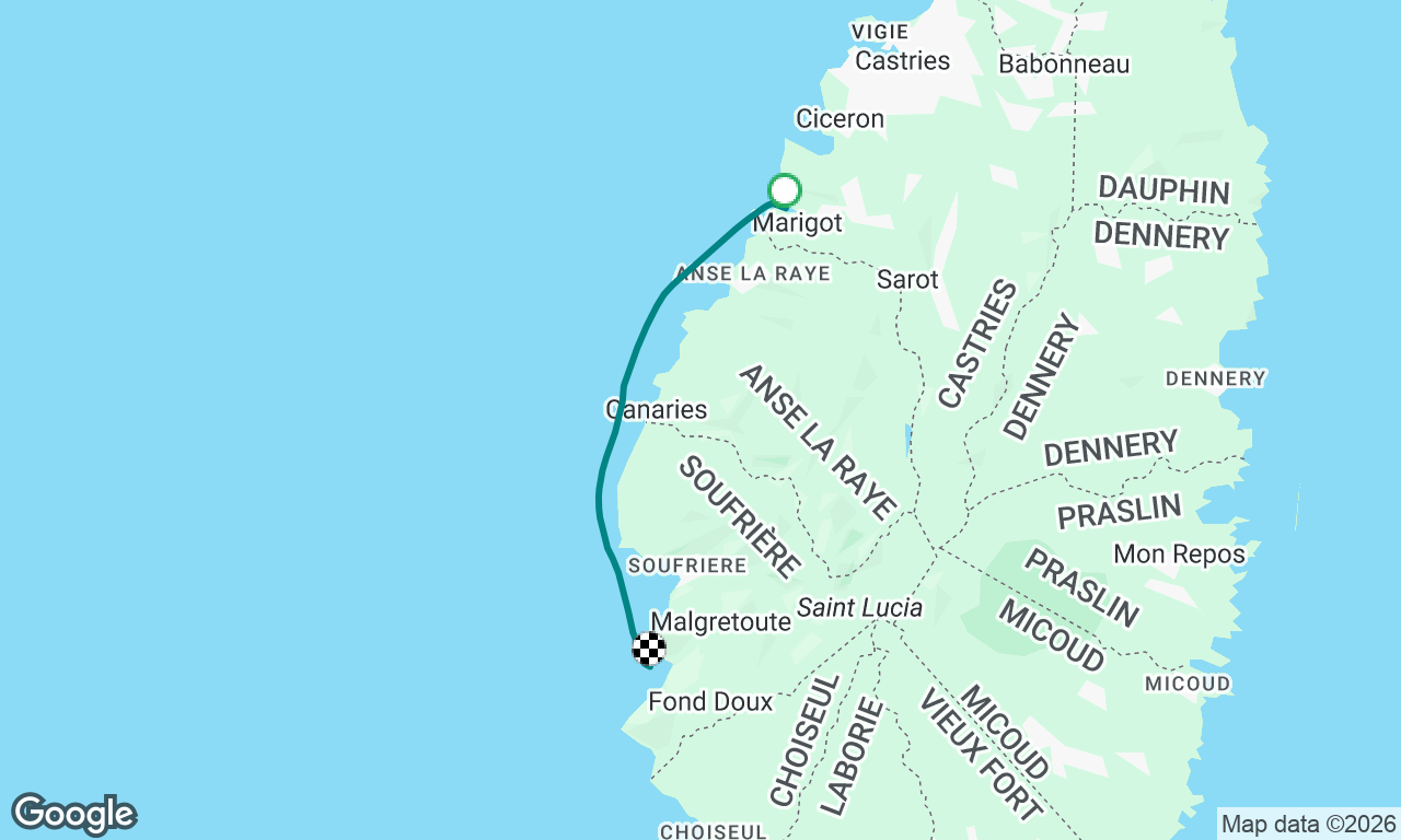 Voyage map