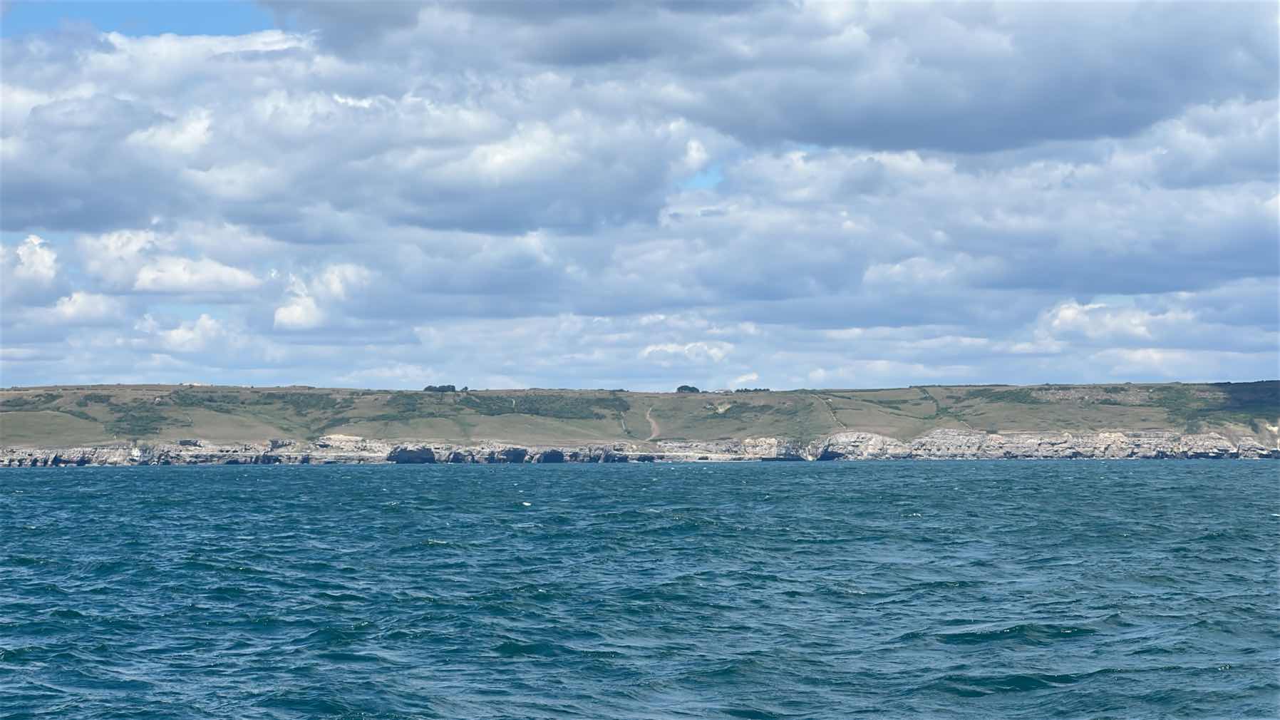 Trip Gosport to Weymouth on Paul Godfrey’s “Doris” Hanse 388. Fresh N / NE winds -starboard tack the whole way!!_E91F3D41-AD0C-442E-8FEA-8722F907471E