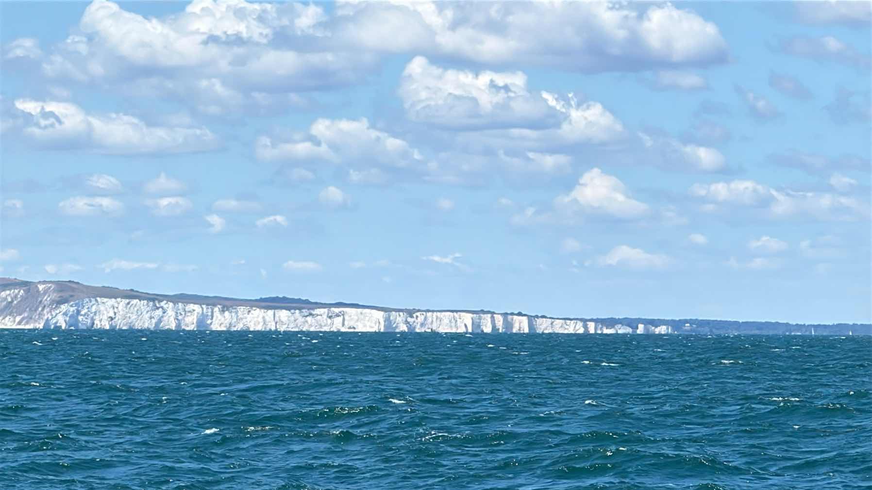 Trip Gosport to Weymouth on Paul Godfrey’s “Doris” Hanse 388. Fresh N / NE winds -starboard tack the whole way!!_F5A8668F-5344-423C-BFB5-A65C835C64E5