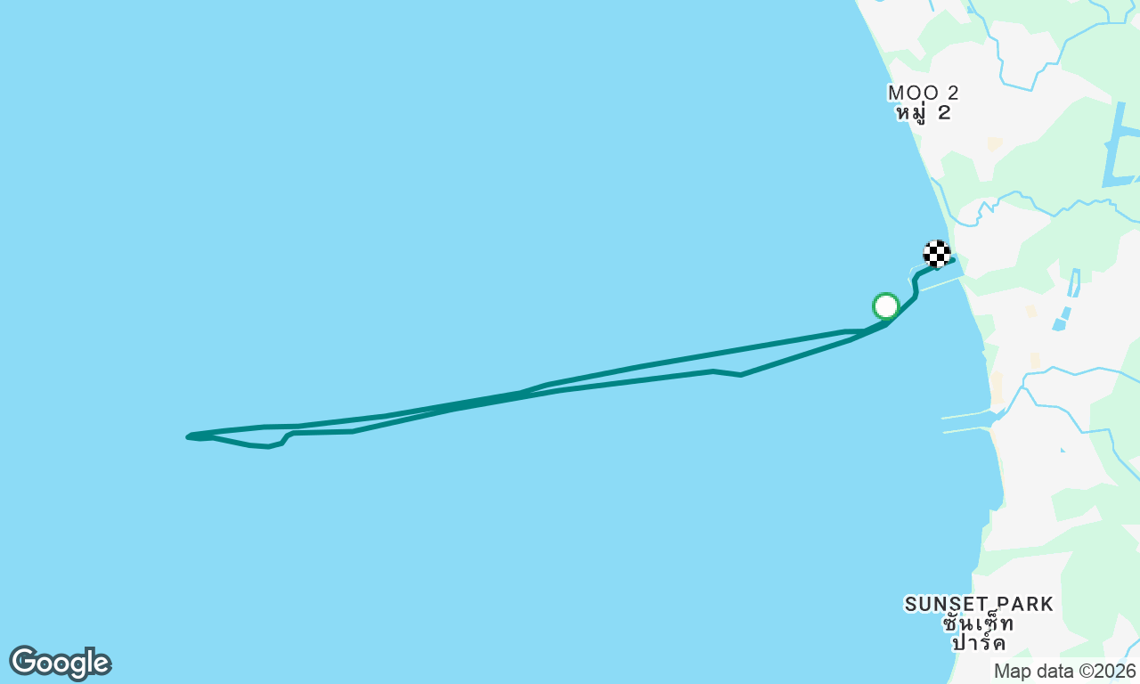 Second test sail