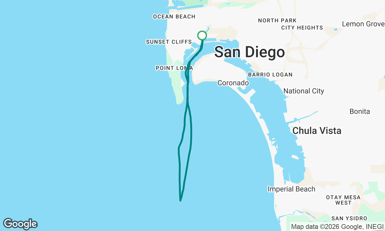 06/18 Sailing South