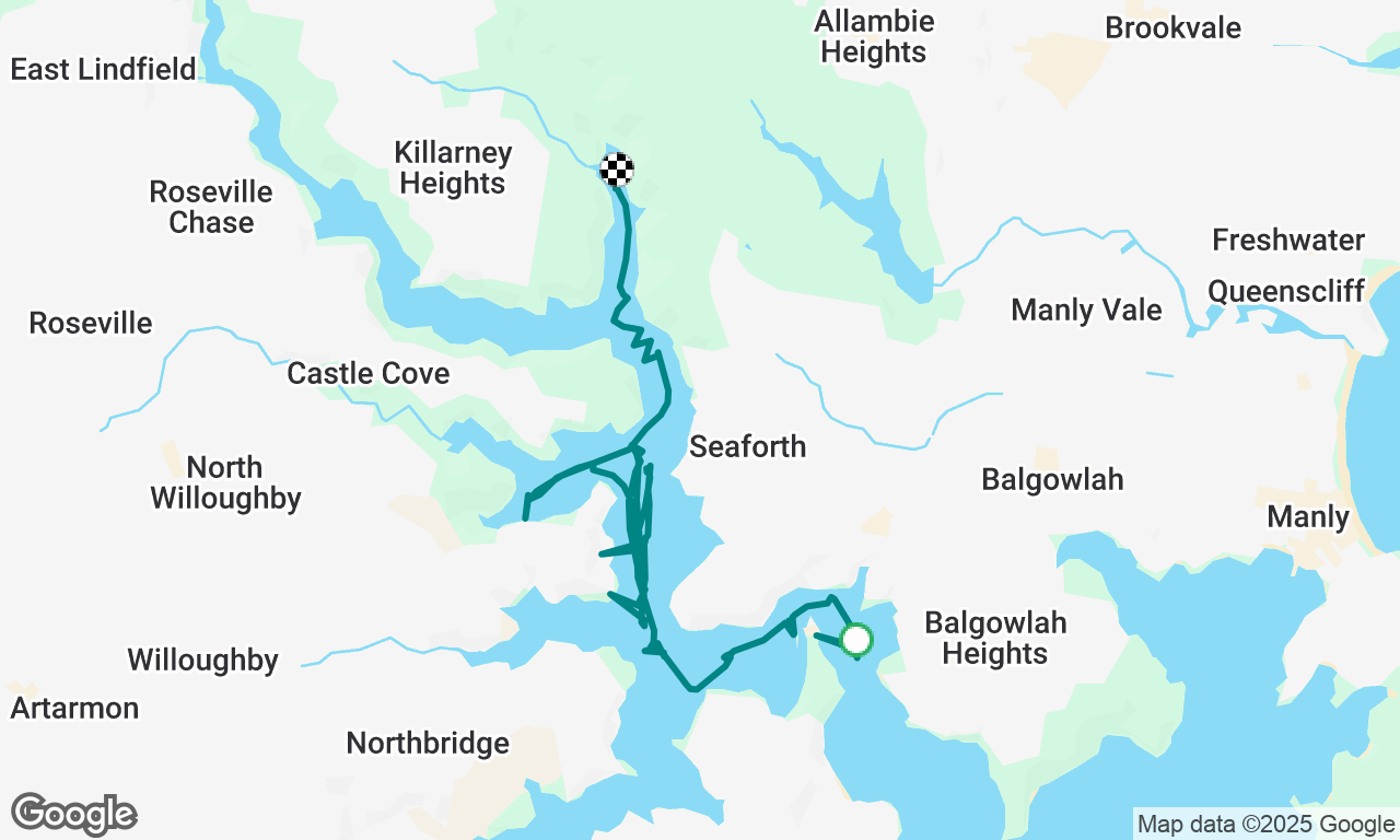 Middle Harbour to Bantry Bay