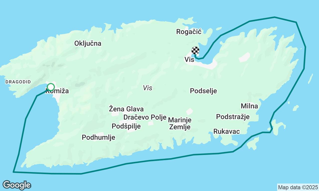 Komiža to Vis