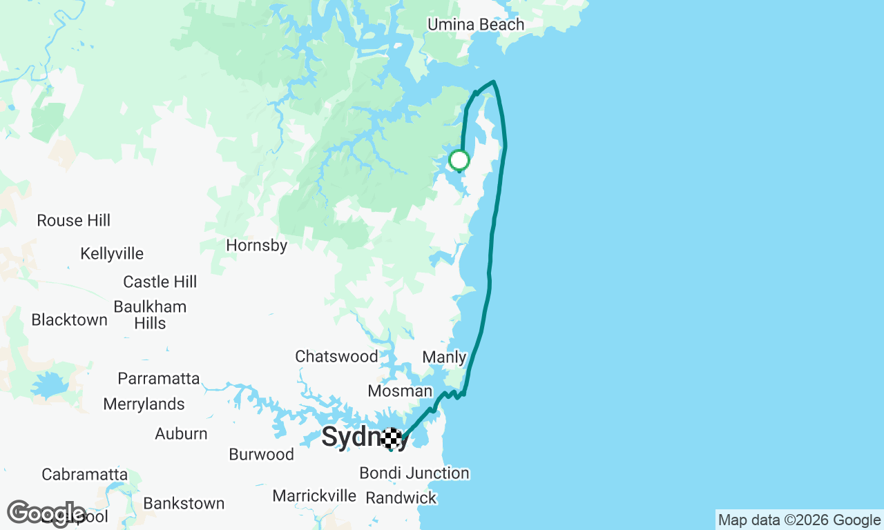Pittwater passage day 2, Cadenza