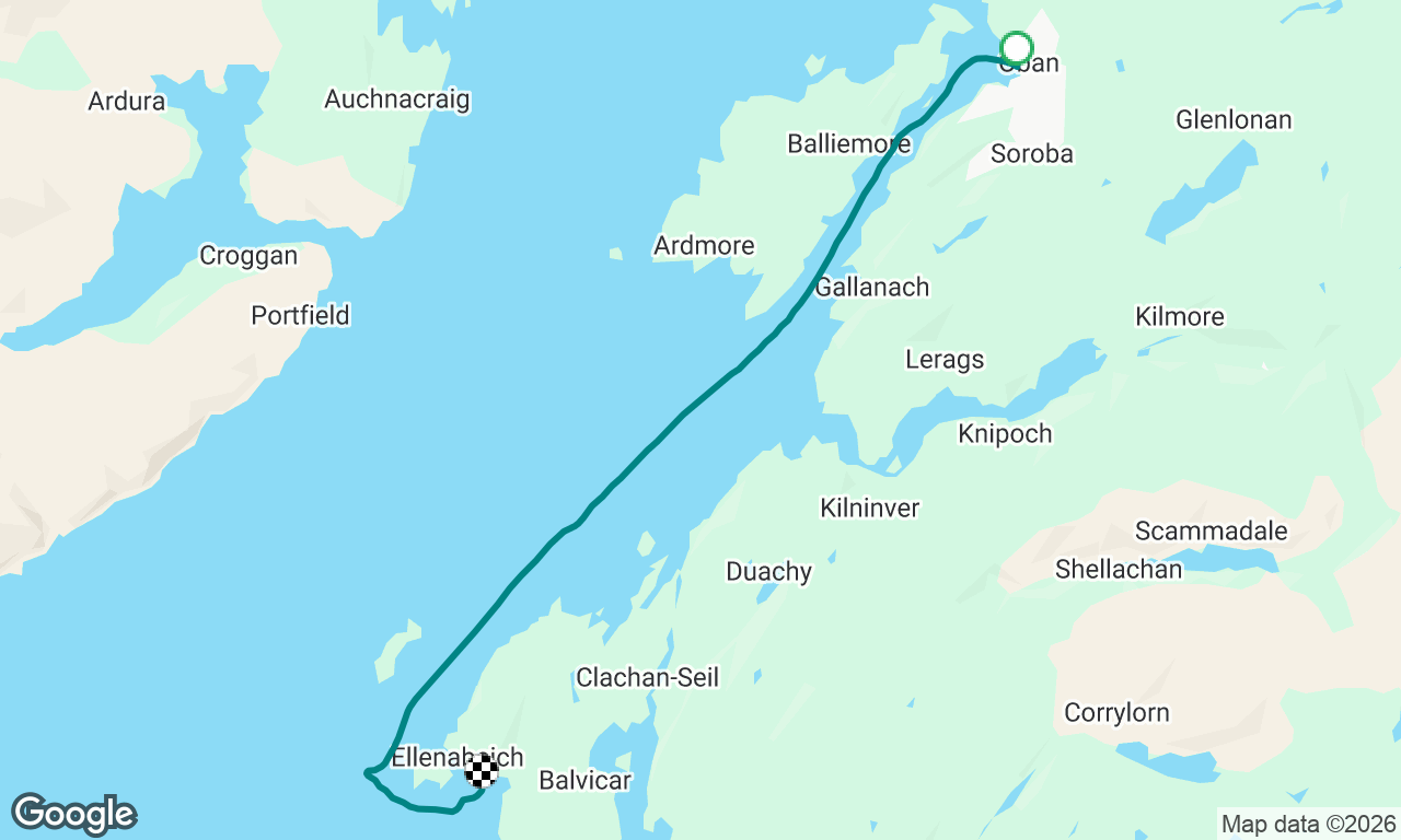 Voyage map