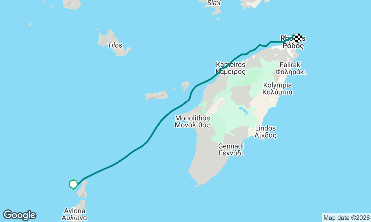 Voyage map