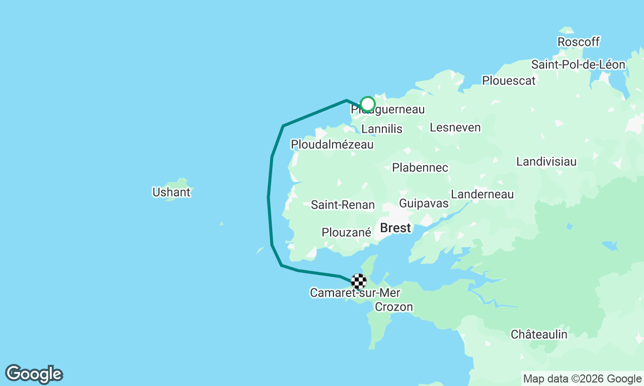 L'Aberwarc'h to Camaret sur Mer
